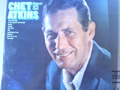 CHET ATKINS 1969 R.C.A. CAMDEN CAS 2296 STEREO RELAXIN WITH CHET PLAYED  N.M. - Image 1 of 4