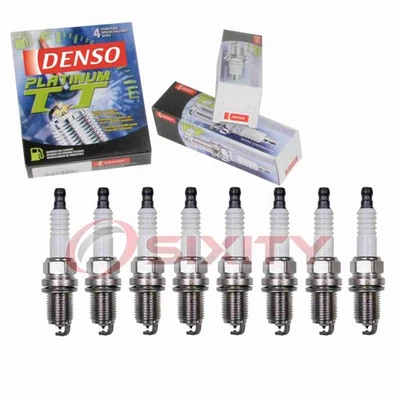 8 pc Denso Platinum TT Spark Plugs for 2005-2011 Volvo XC90 4.4L V8 Ignition wv - Image 1 of 4