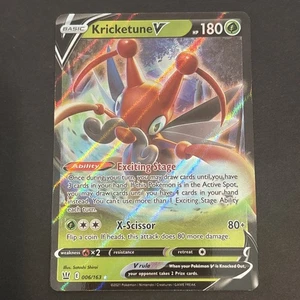 Kricketune V 006/163 Swsh05: Stili di Battaglia Holo Pokémon TCG NM 2021 - Foto 1 di 2
