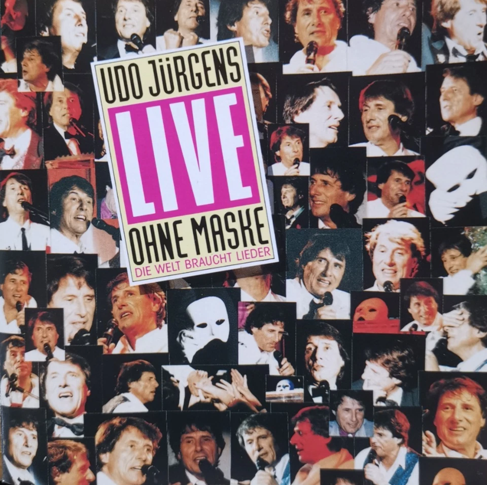 UDO JÜRGENS - LIVE OHNE MASKE - DIE WELT BRAUCHT LIEDER - 2CD-BOX - TOP!!! - Bild 1 von 1