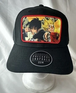 Trigun Anime Serie illustrierte Patch Kappe Druckknopflasche Mütze Neu mit Etikett - Bild 1 von 5