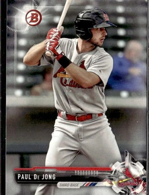 2017 Bowman #BCP26 Paul De Jong Chrome Prospects - Image 1 of 2