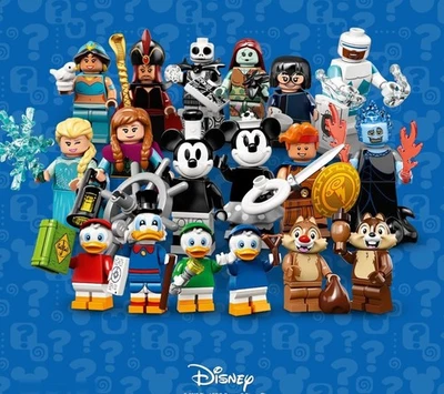 LEGO New Sealed Complete Set of 18 Disney Series 2 Retired Minifigures 71024 - Image 1 of 3