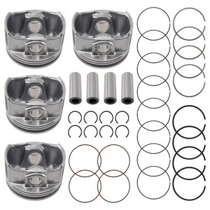 Pistons & Rings Kit For Chevy Cruze Sonic Trax Buick Encore 1.4L Turbo 11-21 - Picture 1 of 15
