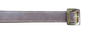 Sehr stabiler, breiter brauner Ledergürtel, Größe 36 - Bild 1 von 4