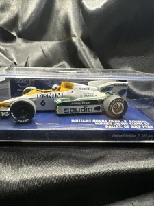 Minichamps 1:43 Williams Honda FW09 K. Rosberg Winner United States 1984 Boxed - Bild 1 von 8