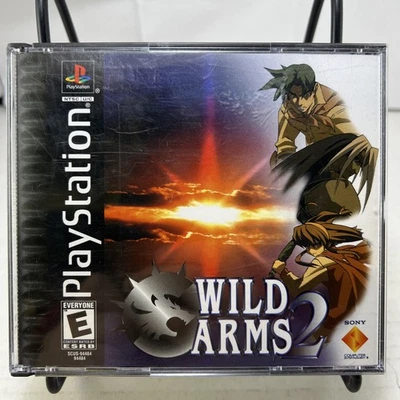 Wild Arms 2 (Sony PlayStation 1 PS1, 2000) Auténtico - CiB Completo #ML Foto 1 de 4