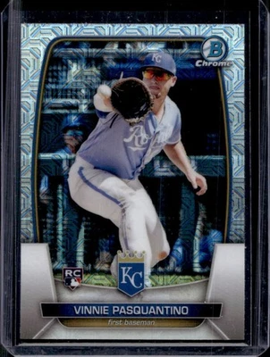 2023 Bowman Mega Box Vinnie Pasquantino RC Mojo Refractor Rookie #37 Royals - Image 1 of 2