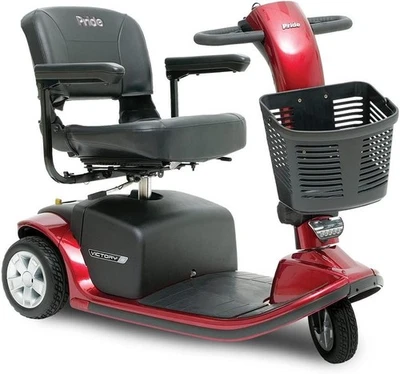 Scooter de viaje Pride Mobility Victory 9 Pride de movilidad eléctrica de 3 ruedas SC609... Foto 1 de 3