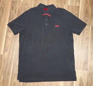 Polo HUGO BOSS - Regular Fit - talla XL - negro - Imagen 1 de 2