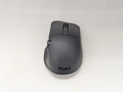 FAULTY SCROLL ASUS ProArt MD300 mouse wireless Bluetooth black READ DESCRIP - Image 1 of 4