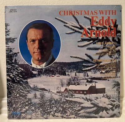 Christmas With Eddy Arnold Christmas With Henry Mancini Sealed 12” Record Album - Image 1 of 4
