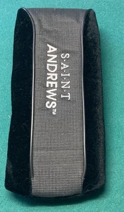 Old Course St Andrews 5 Wood Golf Head Cover Gray & Black From Scotland BrandNew - Picture 1 of 3