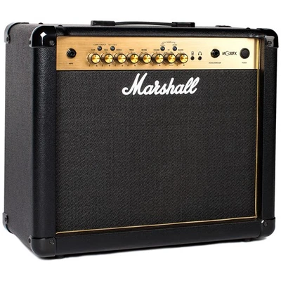 Marshall MG30GFX Black & Gold - Transistor Combo Verstärker für E-Gitarre - Bild 1 von 4