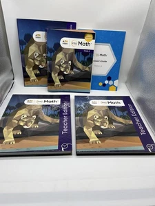 Grade 8 Math Teacher Vol 1 & 2 w. Student Houghton Mifflin Homeschool / School - Picture 1 of 15