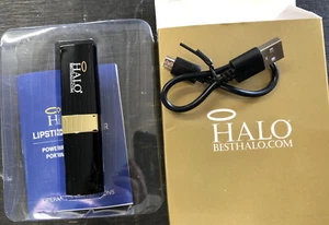 Halo Lipstick USB Portable Charger power bank cell phone - Picture 1 of 1