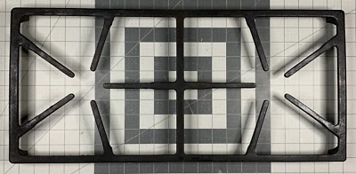 Estufa de gas Dacor ~ Rejilla quemador 10" doble 72433SB 72433 ~ Original OEM Foto 1 de 4