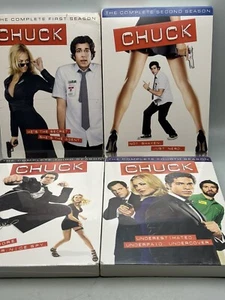 Chuck Season One, Two, Three and Four - Picture 1 of 3