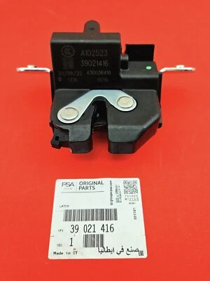 Original Opel Tailgate Lock 5-Door Astra K, Corsa D E, Meriva B - 39021416 - Image 1 of 4