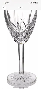 Waterford Crystal Golden Araglin Wine Glass - Picture 1 of 1