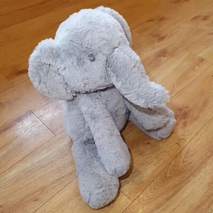 Mamas & Papas And Welcome to the World Soft plush Toy Archie Elephant Grey Flop - Picture 1 of 14
