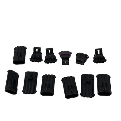 Delphi Metri-Pack 150 Series 3-Way Connector w/16-18 AWG 12 pcs - Image 1 of 4