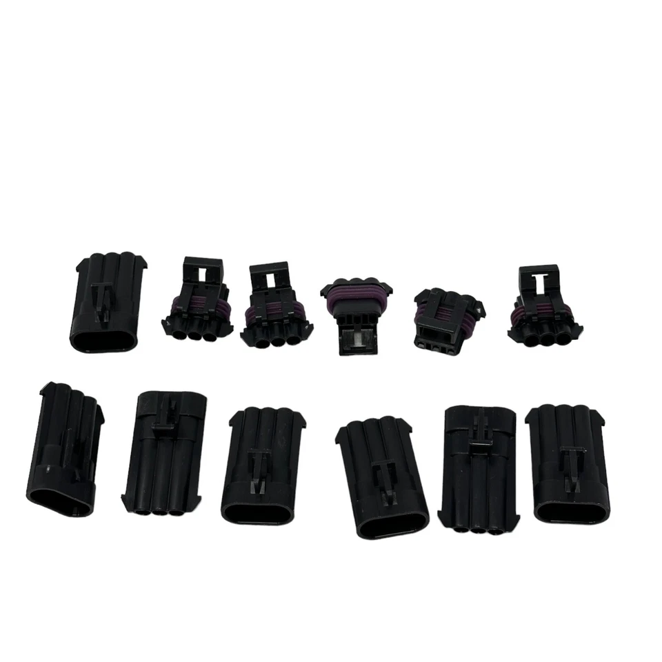 Delphi Metri-Pack 150 Series 3-Way Connector w/16-18 AWG 12 pcs - Image 1 of 4