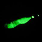 103mm LED Luminous Wood Shrimp Bait Squid Jigs Hook Fishing Lures (Red)