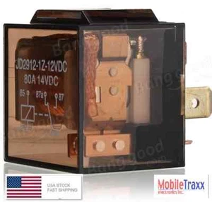 12V 80A SPDT Relay 5-Pin Waterproof Housing - Picture 1 of 6