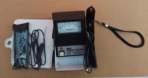 Syscon International Model 404 Thermistor Thermometer C & F W/ Case &Test Leads - Picture 1 of 8
