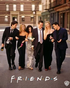Friends poster print (b) - 12 x 16 inches - Jennifer Aniston, Matthew Perry - Picture 1 of 1