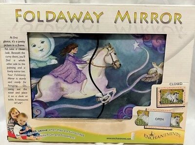 🌙💜 Espejo Plegable Enchantmints 2008 ✨ Descubre Tu Mundo Estilo De Colección NUEVO Regalo Foto 1 de 2