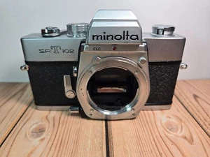 Minolta SRT-102 SR-T 35mm SLR Manual Camera Body Only - Tested - Picture 1 of 8