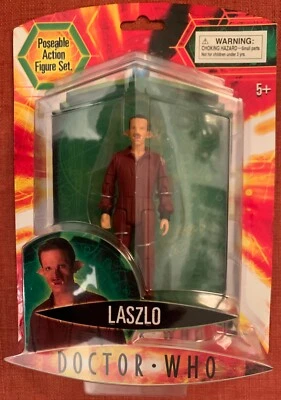 Doctor Who Series 3 - Laszlo Action Figure - NEW in package - Image 1 of 2