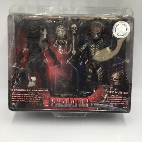 NECA PREDATOR 2-Pack, BERSERKER PREDATOR & CITY HUNTER Toys R US Exclusive Cover