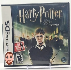 Harry Potter y la Orden del Fénix NDS Estuche y Manual Solo *¡Sin Juego!* - Imagen 1 de 3