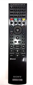 Sony PlayStation 3 PS3 Blu-Ray BD Media Remote Bluetooth PS3 Tested CECHZR1U - Picture 1 of 9