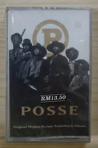 1993 Malaysia A&M Sealed Cassette【Posse】Original Motion Picture Soundtrack Album - Picture 1 of 2