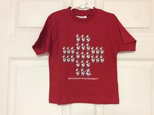 Geneve Cotfer Original Swiss Collection Boy Girl Shirt Size 4 Yrs Red New 105 - Picture 1 of 4