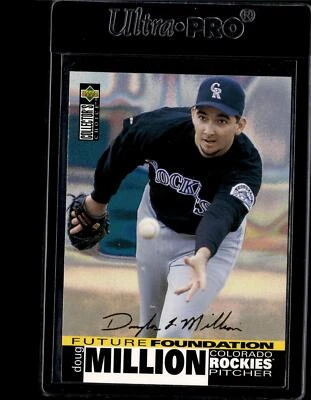 1995 Collector's Choice Gold Signature #38 Doug Million - Image 1 of 2