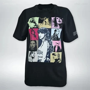 Taylor Swift - The Official Eras Tour US Dates schwarzes T-Shirt | Größen S, M, L - Bild 1 von 6