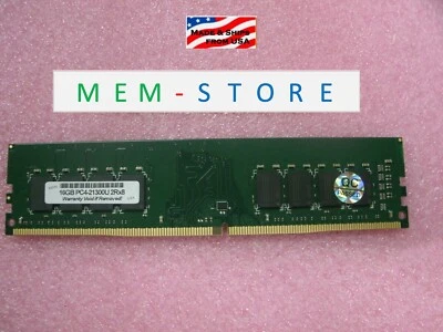 16GB DDR4 UDIMM 2666MHz 2Rx8 RAM Memory Compatible for HPE P06773-001 879527-091 - Image 1 of 4