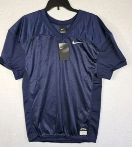 Nike Football Practice Jersey Blue 908739 - 419 Boy’s Size 2XL - XXL - NWT $50 - Picture 1 of 9