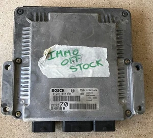 Calculateur décodé Peugeot 206 2.0 HDI EDC15C2 70 0281010594 9642013980 - Zdjęcie 1 z 2