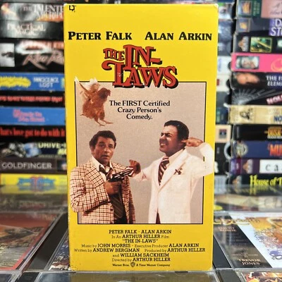 The In-Laws 1979 VHS Tested Peter Falk Alan Arkin Screwball Action Caper Comedy - Image 1 of 4