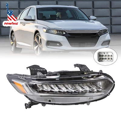 For 2018-2022 Honda Accord Right Side Full LED Headlight  Assembly - Image 1 of 4