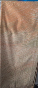 CRATE AND BARREL Marimekko Lepo Rust/Green/Ivory TABLECLOTH 144" & 6 NAPKINS - Picture 1 of 8