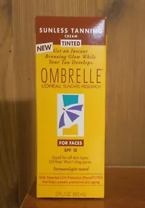 Sunless Tanning Cream For Face Sunscreen SPF 15 2 oz $6.00 ea. - Picture 1 of 4