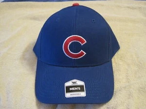 Chicago Cubs Men's Adjustable Baseball Cap with Grey Bill - Picture 1 of 3