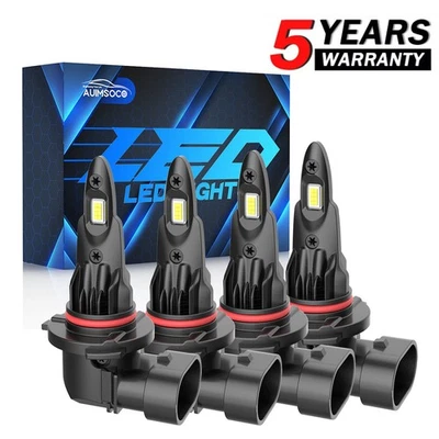 Para Nissan Altima 2019-2020 9005 9006 Faros LED Bombillas 6K Blanco Alto-Lo Beam Foto 1 de 4